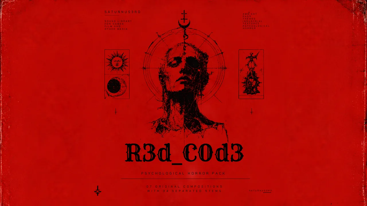 R3d_C0d3 psychological horror music pack cover